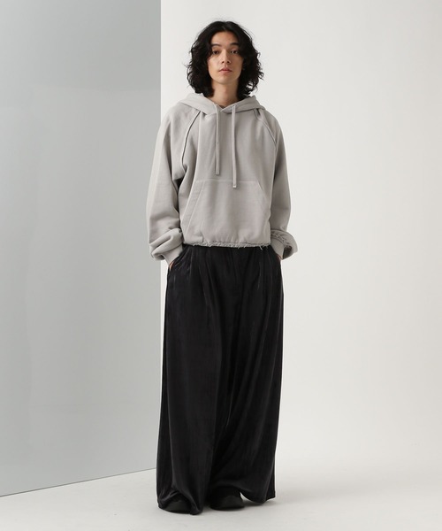 HARE（ハレ）の「HAREオリジナルウラケパーカー(HARE)（パーカー・メンズ・ライトグレー/ブルー/ブラック・SMALL/MEDIUM）」の11枚目の写真