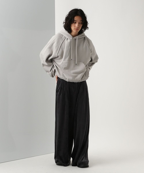 HARE（ハレ）の「HAREオリジナルウラケパーカー(HARE)（パーカー・メンズ・ライトグレー/ブルー/ブラック・SMALL/MEDIUM）」の12枚目の写真