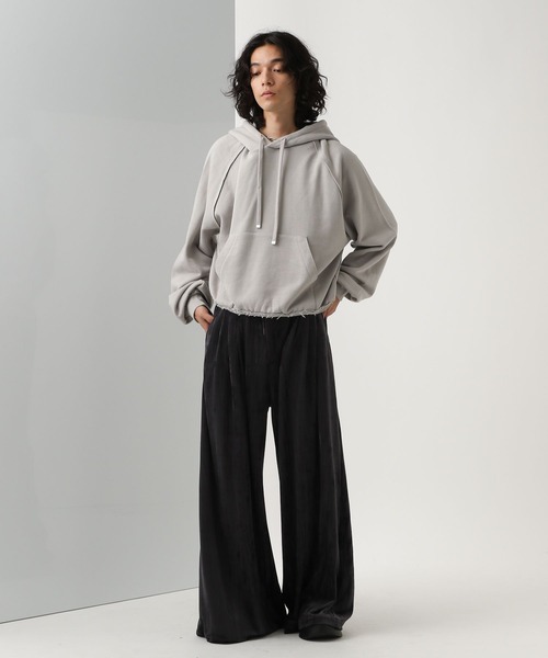 HARE（ハレ）の「HAREオリジナルウラケパーカー(HARE)（パーカー・メンズ・ライトグレー/ブルー/ブラック・SMALL/MEDIUM）」の13枚目の写真