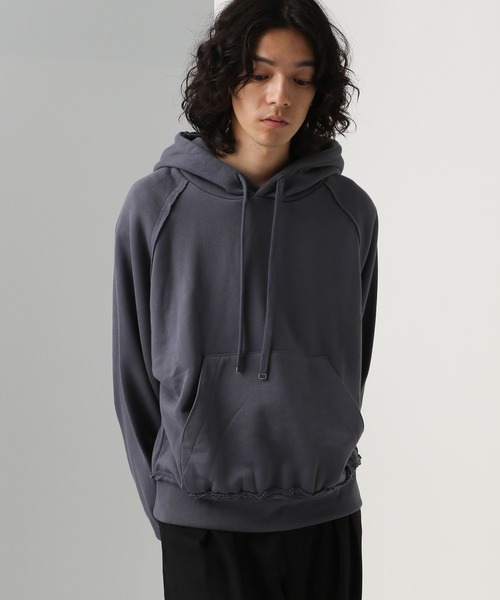 HARE（ハレ）の「HAREオリジナルウラケパーカー(HARE)（パーカー・メンズ・ライトグレー/ブルー/ブラック・SMALL/MEDIUM）」の18枚目の写真