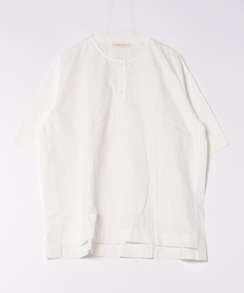 【セール】【DECADE CLASSIC】ヘンリーネック コットン Tシャツ（Tシャツ/カットソー）｜DECADE CLASSIC（ディケイド クラシック）