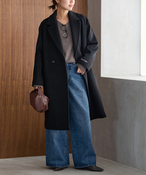 s*r様 2024AW⚫ジャーナルスタンダード スーパーファインビーバーチェスタ スーパーファインビーバーチェスターコート | ジャーナルスタンダード