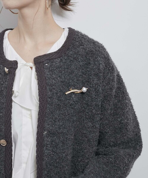 ROPE' PICNIC(ロペピクニック)の「デザインモチーフブローチ(ブローチ/コサージュ・レディース・ゴールド/ゴールド系その他/キナリ・FREE)」の14枚目の写真