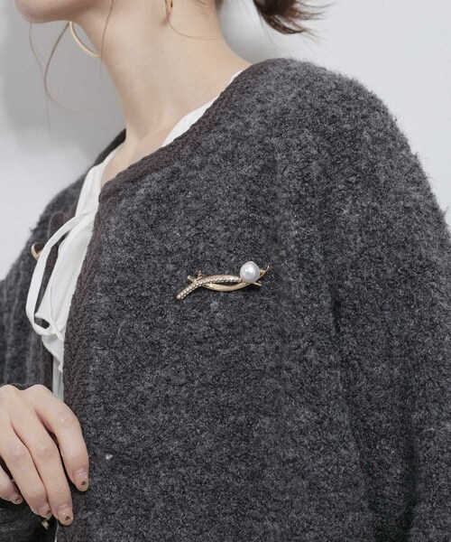 ROPE' PICNIC(ロペピクニック)の「デザインモチーフブローチ(ブローチ/コサージュ・レディース・ゴールド/ゴールド系その他/キナリ・FREE)」の15枚目の写真