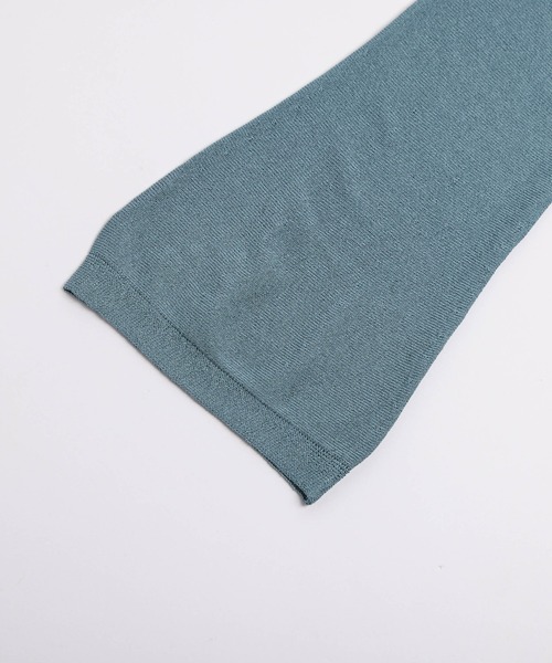 AMELY(エミリー)の「シアーフレアニット(ニット/セーター・レディース・モカ/グレー/ブルー/ホワイト/ブラック/イエロー/ピンク・M/L)」の21枚目の写真