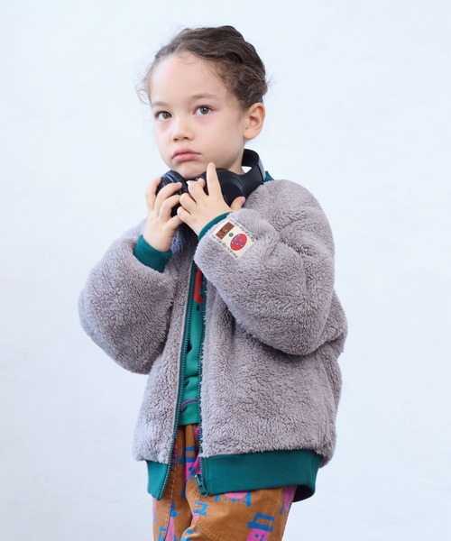 HOGAN RANCH WEAR（ホーガンランチウエア）の「リバーシブルZIPブルゾン（ブルゾン・キッズ・ネイビー/オレンジ/ブラック・100/150/140/110/90/80/130/120）」の14枚目の写真