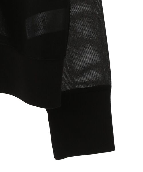 Green Parks(グリーンパークス)の「シアーダンボールブルゾン(ブルゾン・レディース・ホワイト系その他2/ブラック/ライトグレー/オレンジ・FREE)」の9枚目の写真