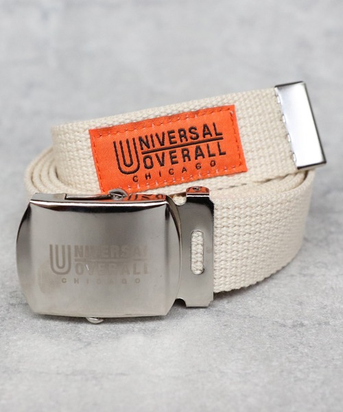 UNIVERSAL OVERALL（ユニバーサルオーバーオール）の「32mmGIベルト（ベルト・メンズ・ブラック/オフホワイト/グレー/ブルー/グリーン/ピンク/レッド/ネイビー/イエロー・FREE）」の2枚目の写真