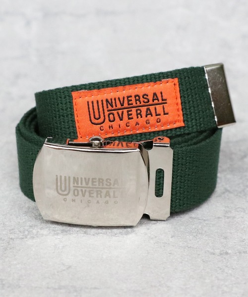 UNIVERSAL OVERALL（ユニバーサルオーバーオール）の「32mmGIベルト（ベルト・メンズ・ブラック/オフホワイト/グレー/ブルー/グリーン/ピンク/レッド/ネイビー/イエロー・FREE）」の4枚目の写真