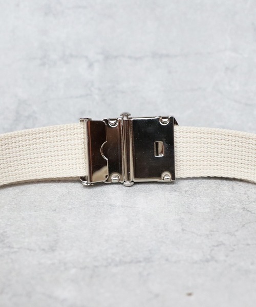 UNIVERSAL OVERALL（ユニバーサルオーバーオール）の「32mmGIベルト（ベルト・メンズ・ブラック/オフホワイト/グレー/ブルー/グリーン/ピンク/レッド/ネイビー/イエロー・FREE）」の18枚目の写真