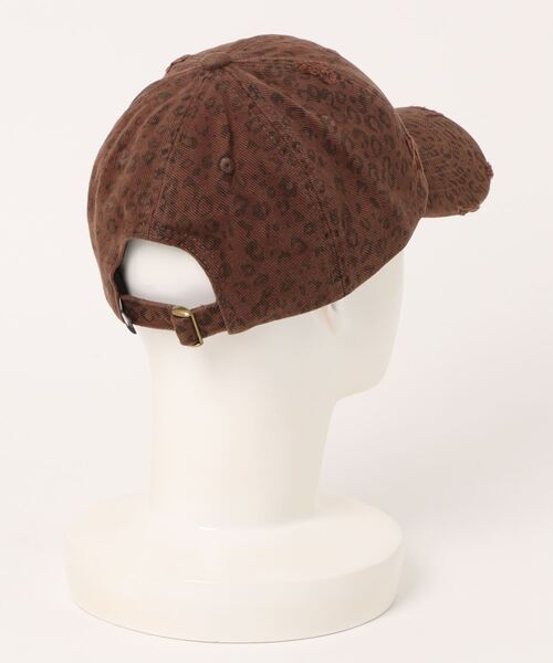 SPINNS（スピンズ）の「レオパード ヒョウ柄キャップ（キャップ・メンズ・ブラウン/グレー・ONESIZE）」の3枚目の写真