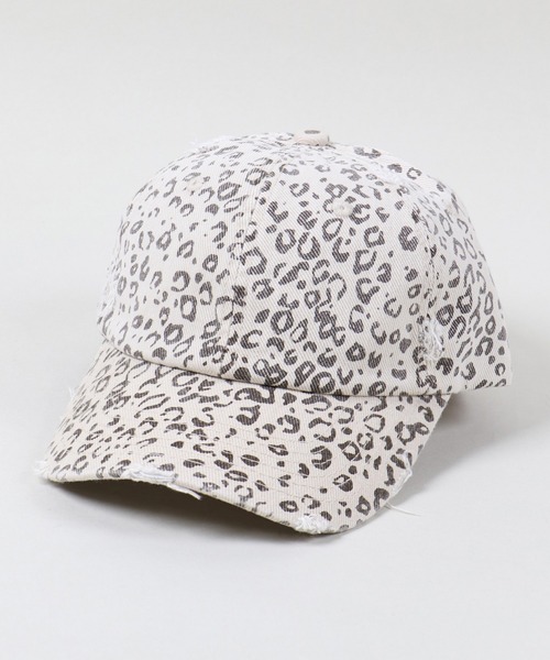 SPINNS（スピンズ）の「レオパード ヒョウ柄キャップ（キャップ・メンズ・ブラウン/グレー・ONESIZE）」の8枚目の写真