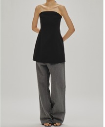 TODAYFUL（トゥデイフル）の「Georgette Bare Tunic（チューブ