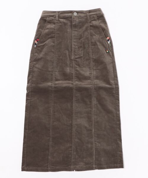 Arnold Palmer（アーノルドパーマー）の「パネル コーデュロイ スカート（スカート・レディース・ブラウン/カーキ/ベージュ・L/M/S）」の21枚目の写真