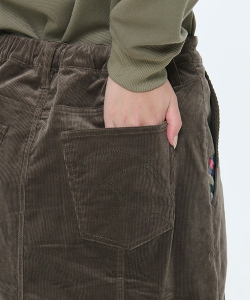 Arnold Palmer（アーノルドパーマー）の「パネル コーデュロイ スカート（スカート・レディース・ブラウン/カーキ/ベージュ・L/M/S）」の17枚目の写真
