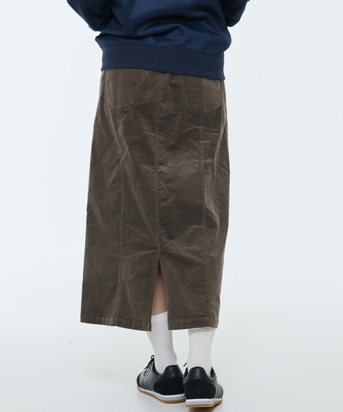 Arnold Palmer（アーノルドパーマー）の「パネル コーデュロイ スカート（スカート・レディース・ブラウン/カーキ/ベージュ・L/M/S）」の14枚目の写真