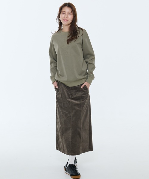 Arnold Palmer（アーノルドパーマー）の「パネル コーデュロイ スカート（スカート・レディース・ブラウン/カーキ/ベージュ・L/M/S）」の11枚目の写真