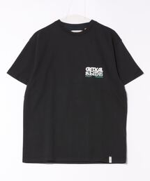 DESIGN TEE/Critical Slide(TCSS)クリティカルスライドエスニックブランドロゴデザインバックプリント半袖Tシャツ