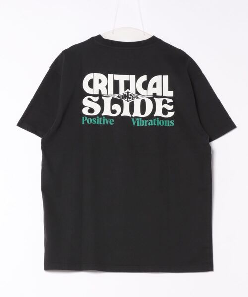 TCSS(ティーシーエスエス)の「DESIGN TEE/Critical Slide(TCSS)クリティカルスライドエスニックブランドロゴデザインバックプリント半袖Tシャツ(Tシャツ/カットソー・メンズ・ブラック/サンドベージュ・X-LARGE/LARGE/MEDIUM)」の3枚目の写真