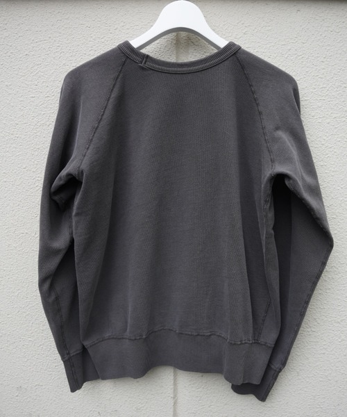 MIXTA(ミクスタ)の「MIXTA/ミクスタ BLTA CREW NECK SWEAT RAGRAN クルーネックスウェット(スウェット・レディース・ブラック・XS)」の6枚目の写真