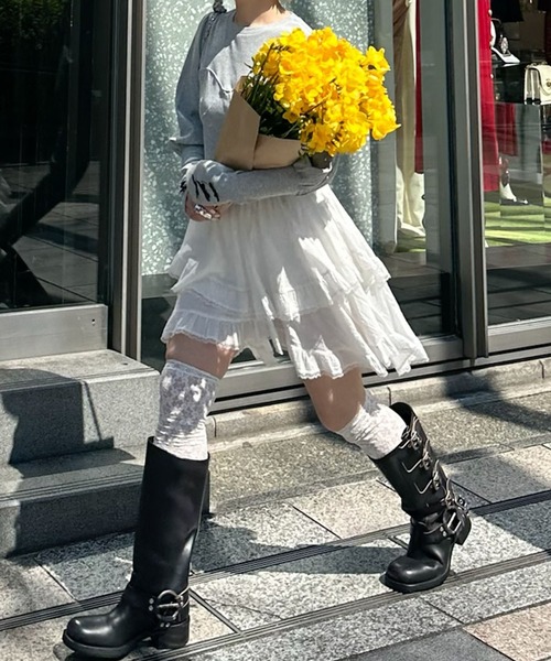 THIRD MAGAZINE ランダムヘムスカート UJOH｜ランダムヘムスカート