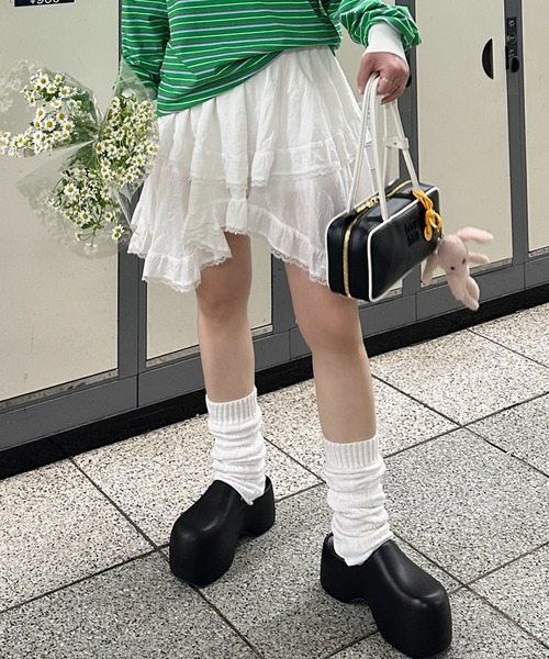 THIRD MAGAZINE ランダムヘムスカート THIRD MAGAZINE ランダムヘムスカート