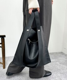 【BEAURE/ビュレ】2WAYレザートートバック