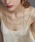 les bonbon�i���{���{���j�́u�yles bon bon�zbow pearl long necklace BOB587�i�l�b�N���X�j�v�b�z���C�g