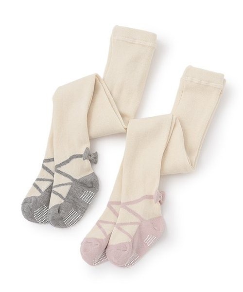 sense of wonder（センスオブワンダー）の「バレエタイツ（タイツ/ストッキング・キッズ・ピンク/グレー・70-80cm/80-90cm/90-100cm/100-110cm/110-120cm）」の8枚目の写真