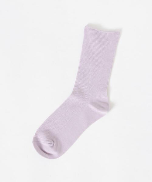 URBAN RESEARCH（アーバンリサーチ）の「『UR TECH』細リブソックス（ソックス/靴下・レディース・ラベンダー/ピンク/ライトブルー・22/24）」の7枚目の写真