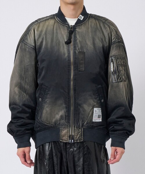 メゾンミハラヤスヒロ FLIGHT JACKET フライトジャケット48 グレー メゾンミハラヤスヒロ FLIGHT JACKET フライトジャケット48