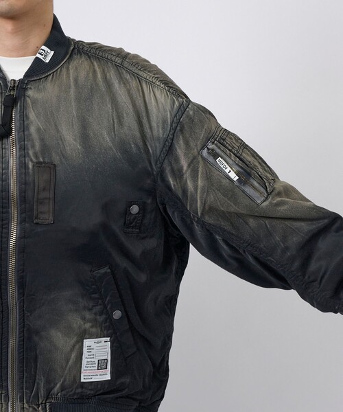 メゾンミハラヤスヒロ FLIGHT JACKET フライトジャケット48 グレー メゾンミハラヤスヒロ FLIGHT JACKET フライトジャケット48