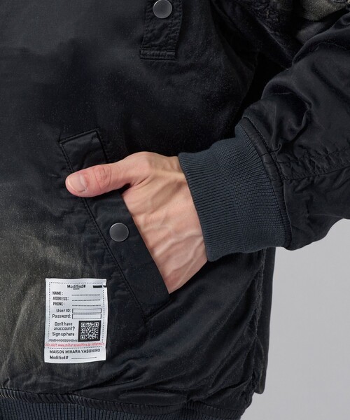 MIHARAYASUHIRO/ミハラヤスヒロ】AGED FLIGHT JACKET（ブルゾン
