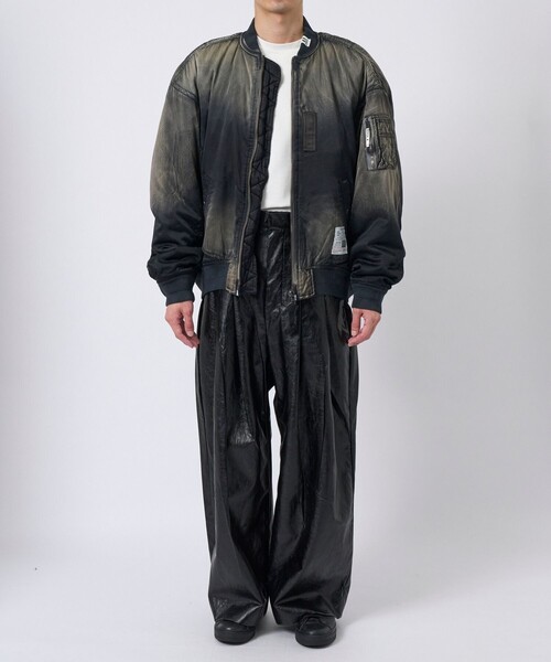 MIHARAYASUHIRO/ミハラヤスヒロ】AGED FLIGHT JACKET（ブルゾン