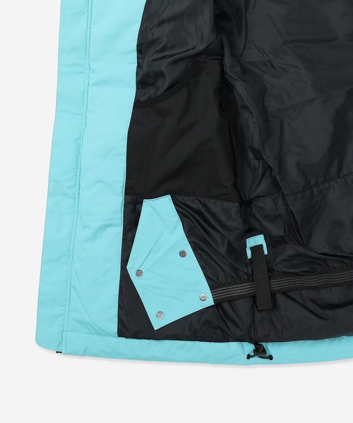 Hurley スノーボードジャケット Lサイズ ミント/ブラック Hurley/ハーレー】スノージャケット スキー スノボー M RIPSTOP SNOW