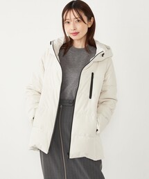 SHIPS Colors: ストレッチ タフタ ダウン ジャケット◇