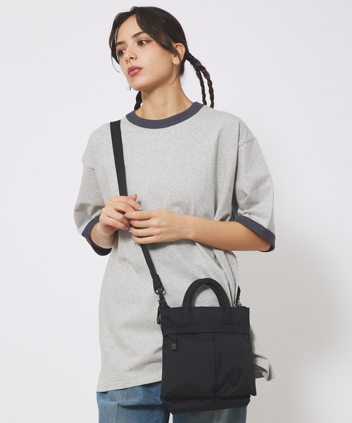 SML(エスエムエル)の「【SML /エスエムエル 】2WAY HELMET BAG SS ショルダーバッグ /ユニセックス/K901133U(ショルダーバッグ・メンズ・カーキ/ブラック/オレンジ/ネイビー・フリー)」の8枚目の写真
