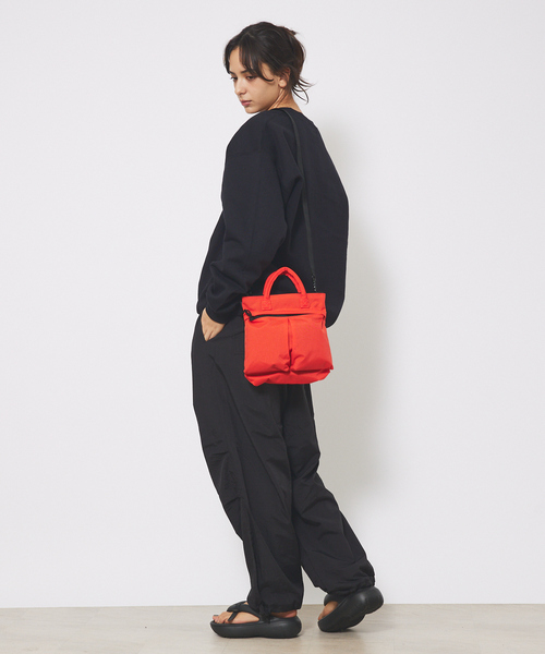 SML(エスエムエル)の「【SML /エスエムエル 】2WAY HELMET BAG SS ショルダーバッグ /ユニセックス/K901133U(ショルダーバッグ・メンズ・カーキ/ブラック/オレンジ/ネイビー・フリー)」の19枚目の写真