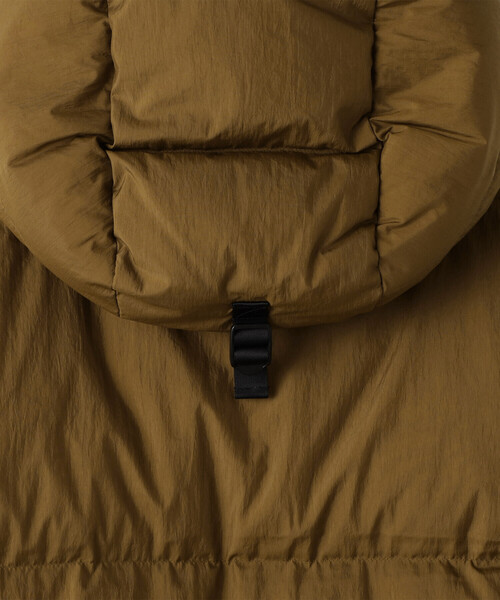 GYMPHLEX（ジムフレックス）の「Gymphlex | ナイロン フードダウンジャケット MEN（ダウンジャケット/コート・メンズ・ブラウン/ブラック・M/L）」の18枚目の写真