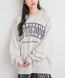 ウレタン刺繍トレーナー