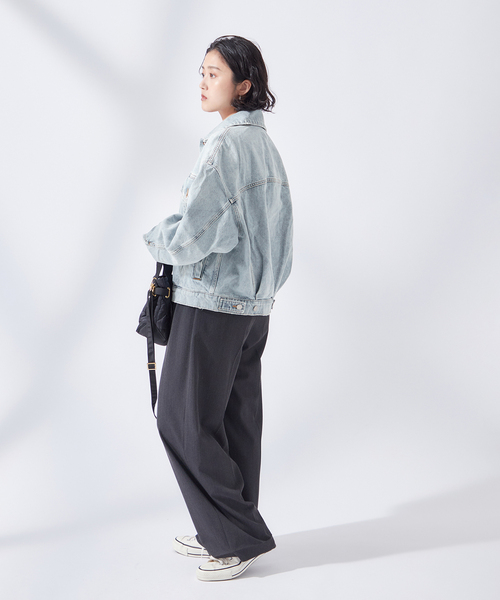 セール】【AGOLDE】DALTON BALLOON JACKET IN SOUL：デニム