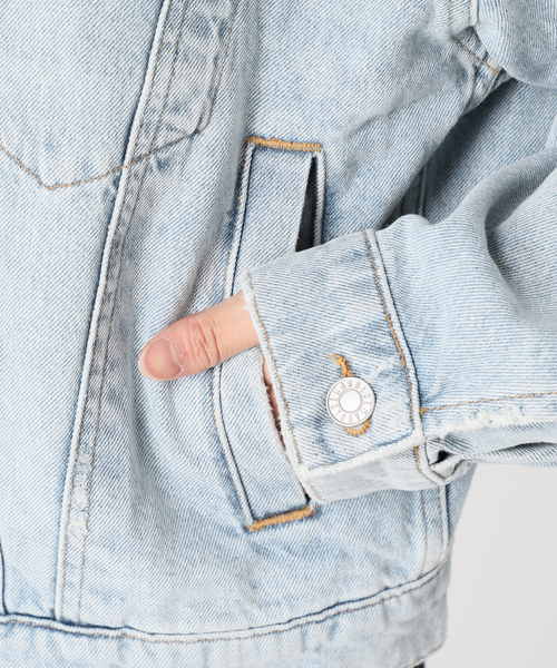 セール】【AGOLDE】DALTON BALLOON JACKET IN SOUL：デニム