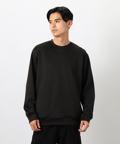 COMME CA ISM（コムサイズム）の「ストレッチダンボールニット プルオーバー（スウェット・メンズ・ブラック/ホワイト/ブルー・LARGE/MEDIUM）」の9枚目の写真