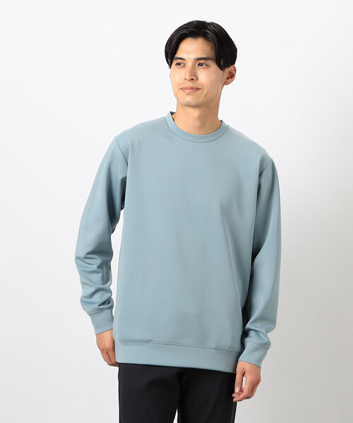 COMME CA ISM（コムサイズム）の「ストレッチダンボールニット プルオーバー（スウェット・メンズ・ブラック/ホワイト/ブルー・LARGE/MEDIUM）」の12枚目の写真