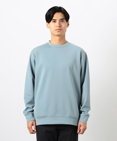 COMME CA ISM（コムサイズム）の「ストレッチダンボールニット プルオーバー（スウェット・メンズ・ブラック/ホワイト/ブルー・LARGE/MEDIUM）」の13枚目の写真