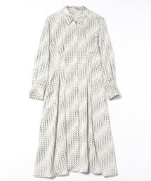 ROPE' | キカプリントシャツシェイプワンピース(ワンピース)