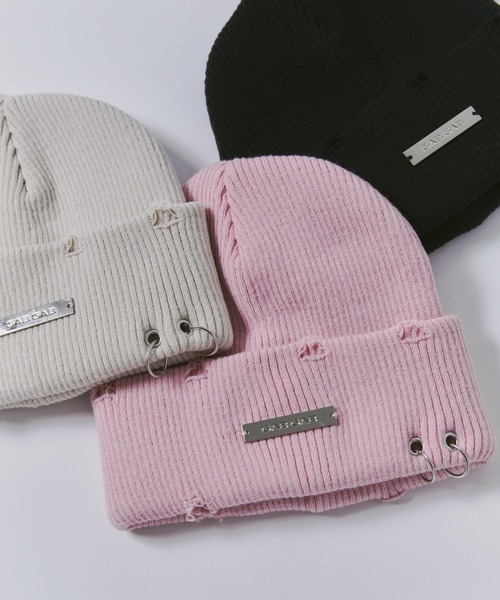 ダメージニット帽（ニットキャップ/ビーニー）｜GAB GAB（ガブガブ）の