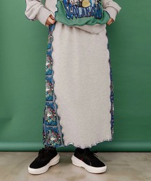 ScoLar | ScoLar/スカラー　メローステッチ裏毛SK(スカート)