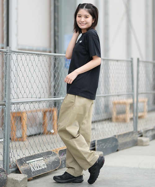 THE NORTH FACE(ザノースフェイス)の「THE NORTH FACE/ザ・ノース・フェイス 半袖 Tシャツ ショートスリーブフラッシュドライヌプシコットンティー NTW32536(Tシャツ/カットソー・レディース・ホワイト/ダークブラウン/ブラック・XL/L/M)」の19枚目の写真