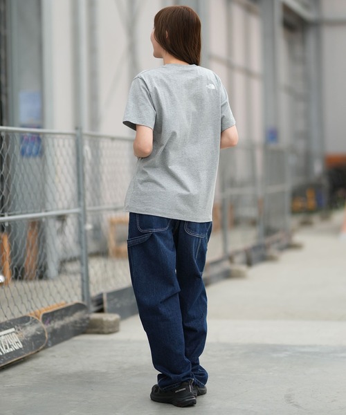 THE NORTH FACE(ザノースフェイス)の「THE NORTH FACE/ザ・ノース・フェイス 半袖 Tシャツ ショートスリーブフラッシュドライヌプシコットンティー NTW32536(Tシャツ/カットソー・レディース・ホワイト/ダークブラウン/ブラック・XL/L/M)」の11枚目の写真